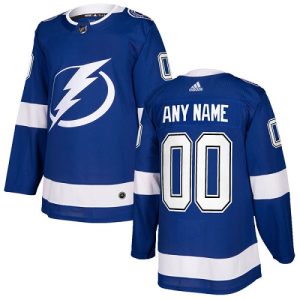 NHL Tampa Bay Lightning Pelipaita Custom Koti kuninkaallisen sininen Authentic